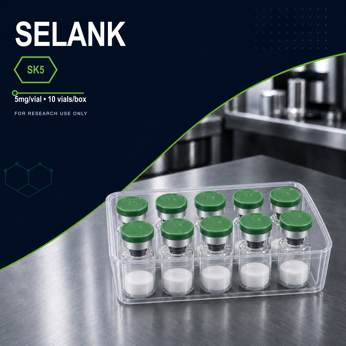 Selank Research Compound